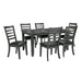 Adia 7 Pc Dinning Table Set Grey & Brown - Barr’s Furniture (Riverside CA)