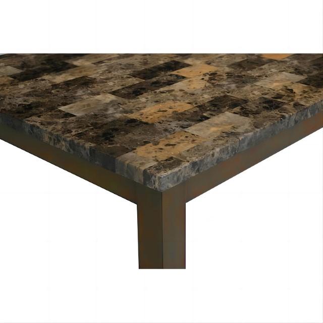 Adia 7 Pc Dinning Table Set Grey & Brown - Barr’s Furniture (Riverside CA)