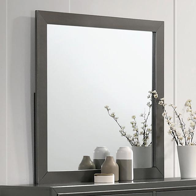 ALISON Mirror, Dark Walnut