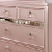 Ariston Rose Gold Dresser - Barr’s Furniture (Riverside CA)