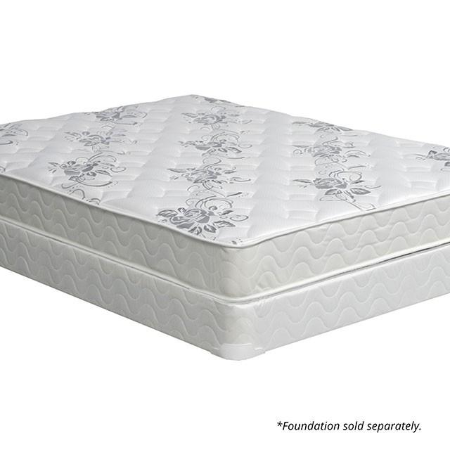 ELBERTYNA White 8" Tight Top Mattress, Queen - Barr’s Furniture (Riverside CA)