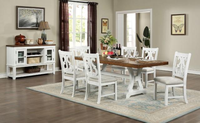 Auletta Transitional Side Chair (2/CTN) - Barr’s Furniture (Riverside CA)