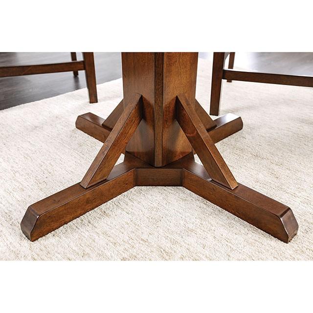 GLENBROOK Brown Cherry Counter Ht. Table - Barr’s Furniture (Riverside CA)