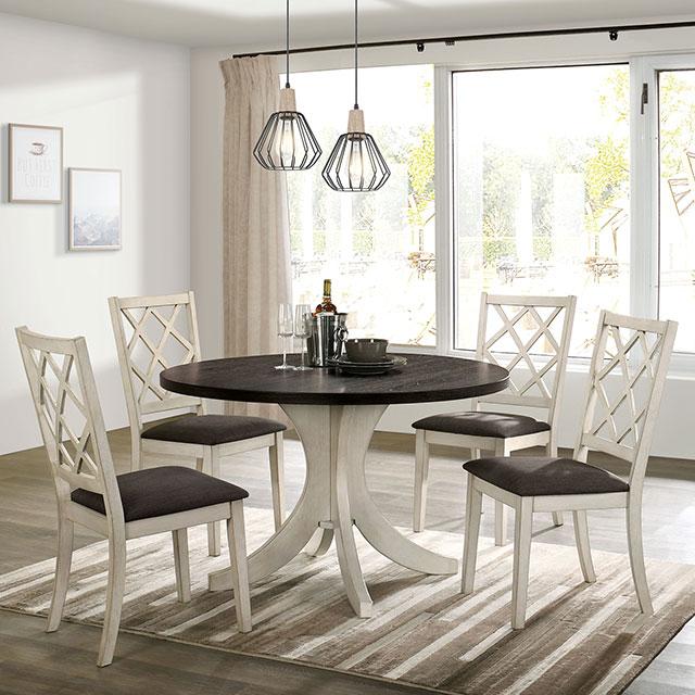 HALEIGH Round Dining Table - Barr’s Furniture (Riverside CA)