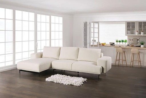 Baerum Sectional, Left & Right Chaise Beige & Gray - Barr’s Furniture (Riverside CA)