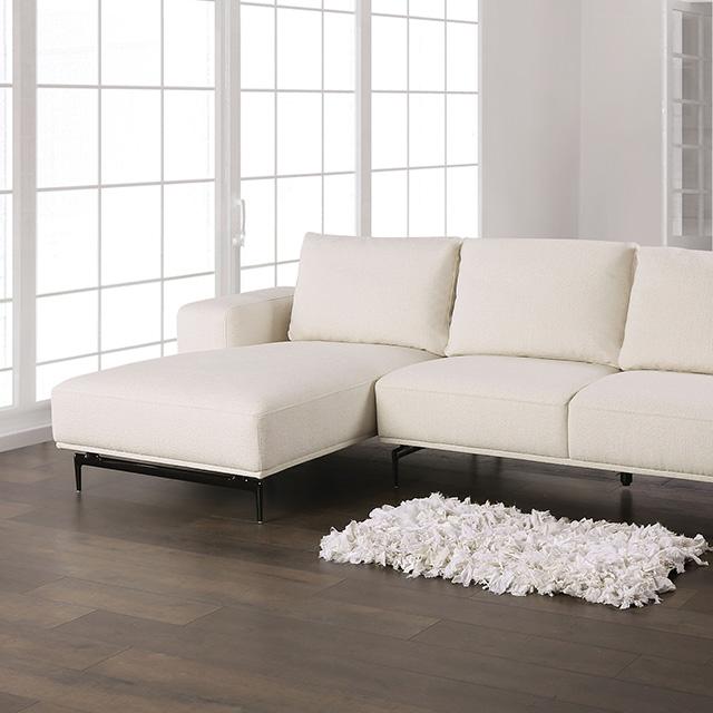 Baerum Sectional, Left & Right Chaise Beige & Gray - Barr’s Furniture (Riverside CA)