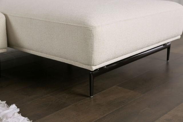 Baerum Sectional, Left & Right Chaise Beige & Gray - Barr’s Furniture (Riverside CA)