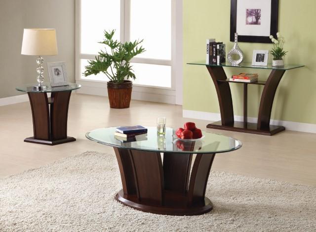 MANHATTAN IV Dark Cherry End Table, Brown Cherry - Barr’s Furniture (Riverside CA)