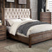 Hutchinson Rustic Natural Tone/Beige Cal.King Bed - Barr’s Furniture (Riverside CA)