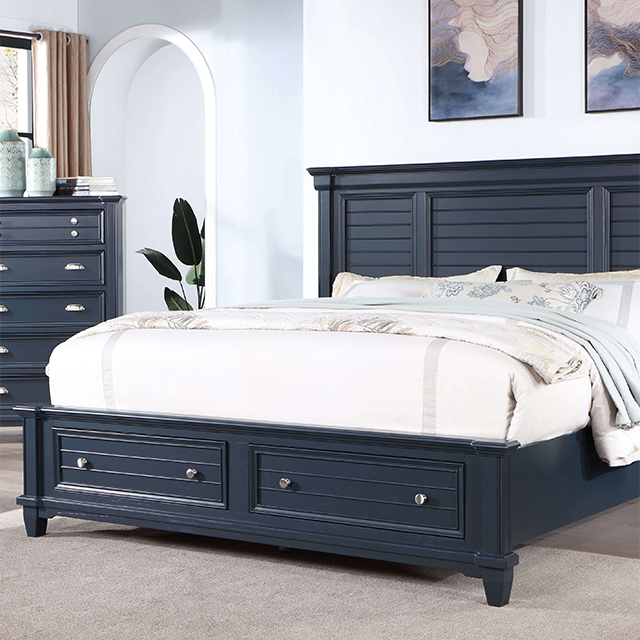 MANZANILLO Cal.King, E.King, & Queen Bed - Barr’s Furniture (Riverside CA)