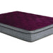 Purple/Grey 13" Euro Pillow Top Mattress Non-Flip, Full - Barr’s Furniture (Riverside CA)