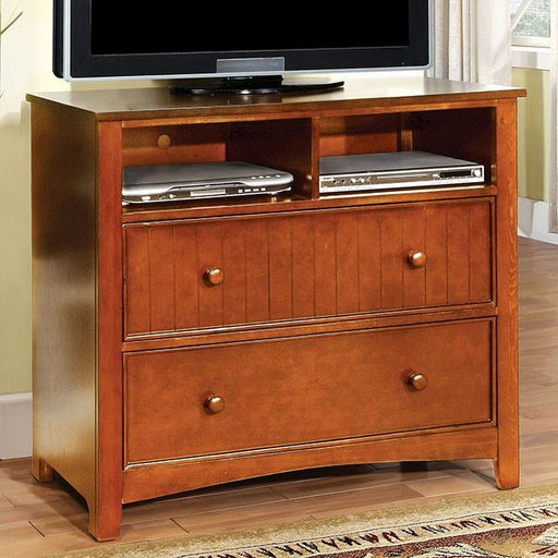 Omnus Oak Media Chest - Barr’s Furniture (Riverside CA)