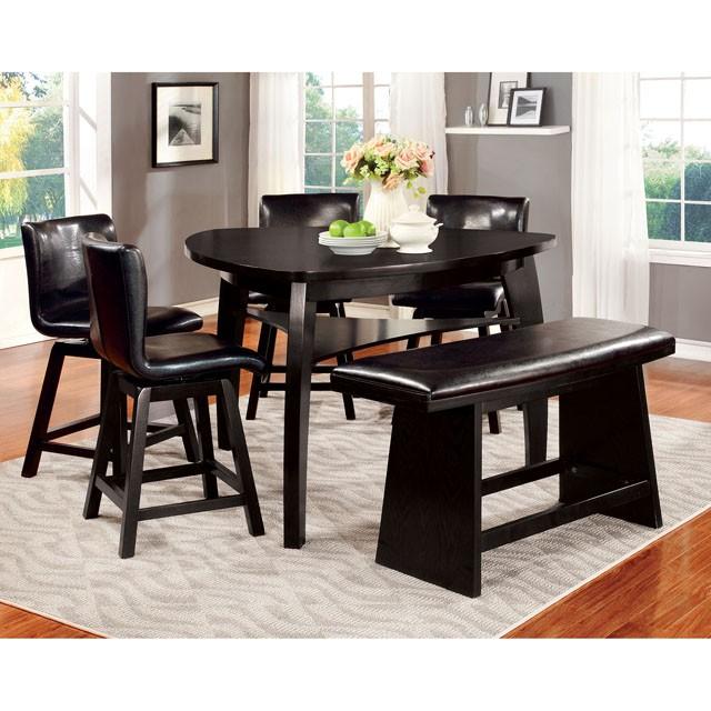 HURLEY Black Counter Ht. Chair (2/CTN) - Barr’s Furniture (Riverside CA)