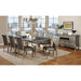 Amina Champagne Dining Table - Barr’s Furniture (Riverside CA)