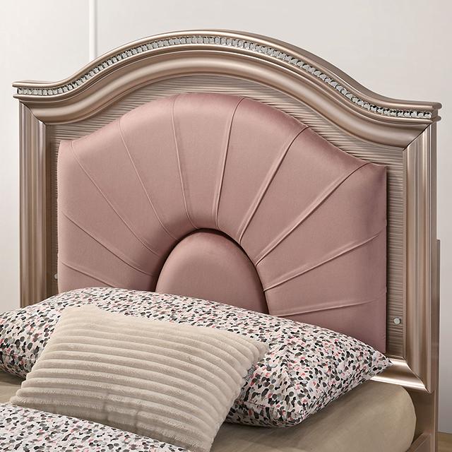 ALLIE Full Bed, Rose Gold