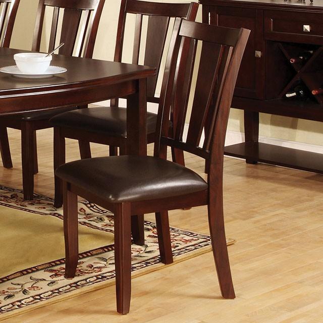 Edgewood I Espresso Side Chair (2/CTN) - Barr’s Furniture (Riverside CA)