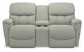 La-Z-Boy Kipling Tranquil Power Reclining Loveseat With Headrest and Console image