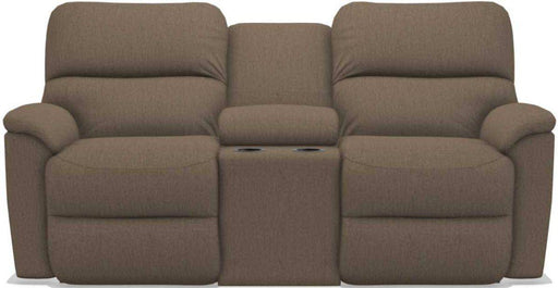 La-Z-Boy Brooks Java Power Reclining Loveseat With Console image