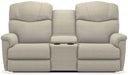 La-Z-Boy Lancer Sand Power Reclining Loveseat with Headrest and Console image