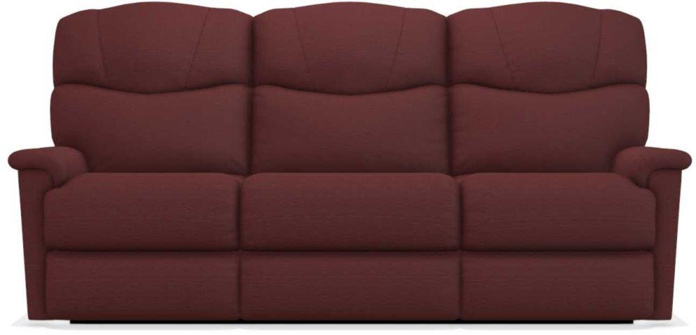 La-Z-Boy Lancer Power La-Z Time Merlot Full Reclining Sofa image