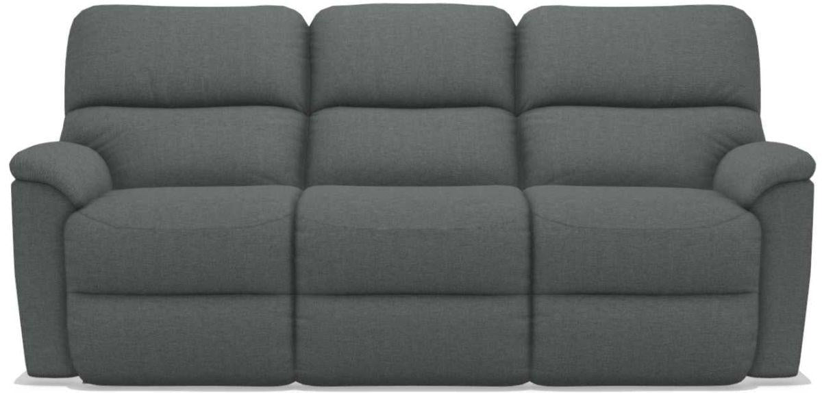 La-Z-Boy Brooks Gray Power Reclining Sofa with Headrest image