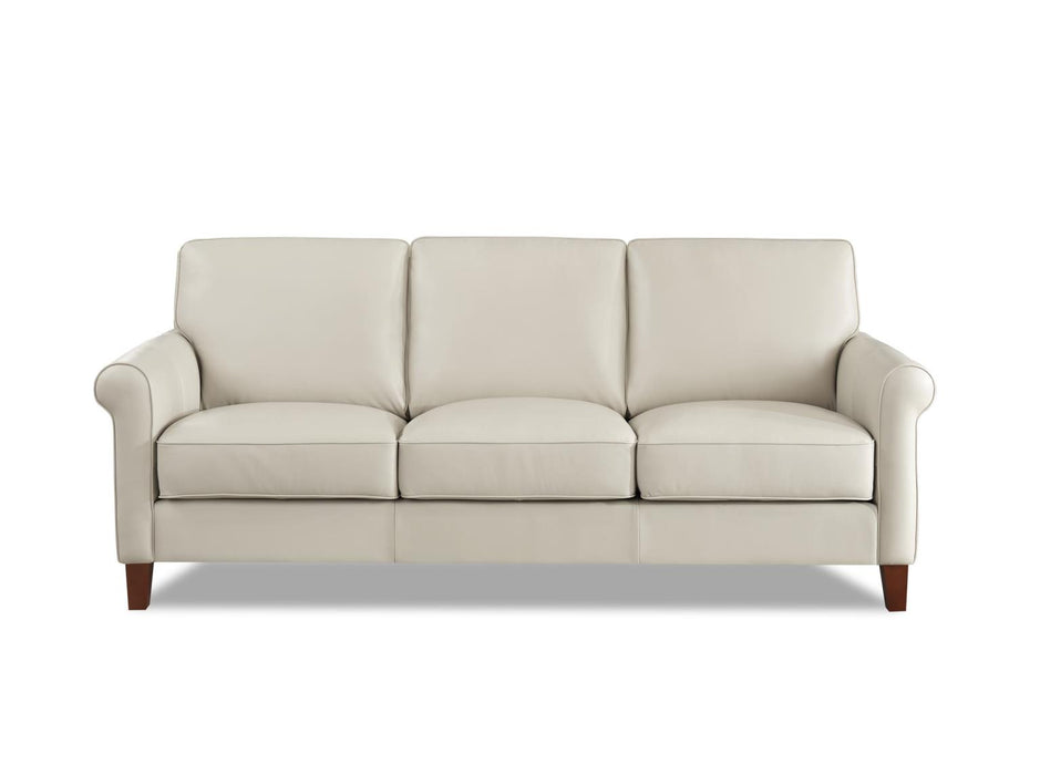 Laguna Vanilla White Leather Collection - Barr’s Furniture (Riverside CA)