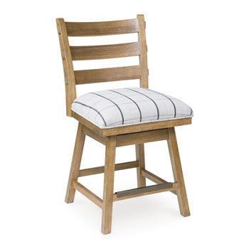 Gramburg Counter Height Swivel Barstool - Barr’s Furniture (Riverside CA)