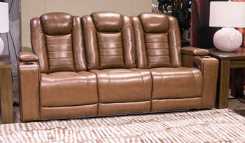 Gruaro Power Reclining Sofa - Barr’s Furniture (Riverside CA)