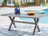Half Moon Beach Outdoor Dining Table - Barr’s Furniture (Riverside CA)
