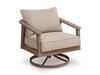 Harmony Headlands Outdoor Swivel Lounge with Cushion - Barr’s Furniture (Riverside CA)