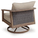 Harmony Headlands Outdoor Swivel Lounge with Cushion - Barr’s Furniture (Riverside CA)