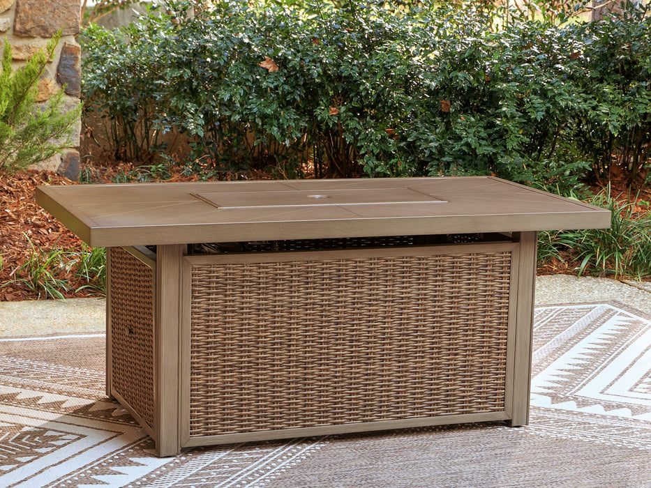 Laguna Heights Outdoor Fire Pit Table - Barr’s Furniture (Riverside CA)