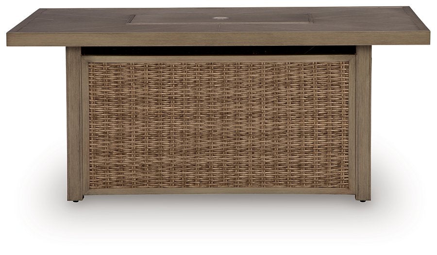 Laguna Heights Outdoor Fire Pit Table - Barr’s Furniture (Riverside CA)