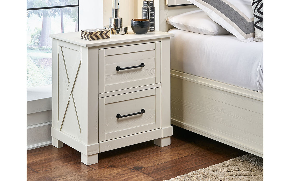 Sun Valley-White Rustic Bedroom Set Collection