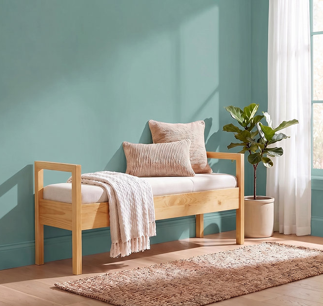 Bailey Upholstered Arm Bench