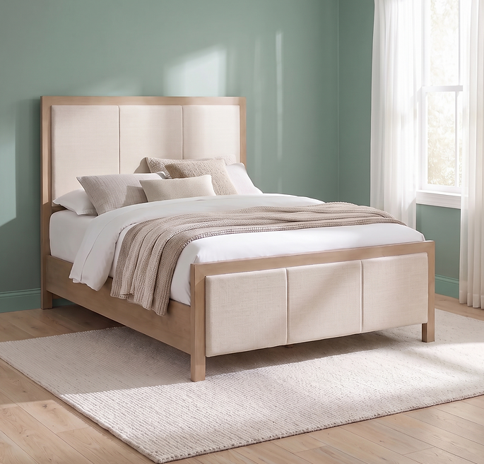 Bailey Upholstered Panel Beds