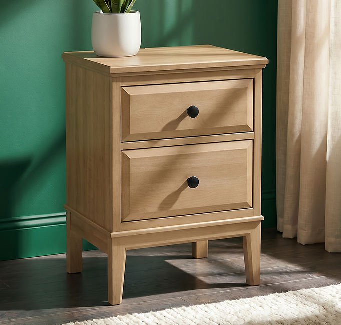 Virginia Small 2-Drawer Nightstand