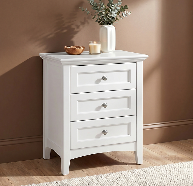 McKenzie 3-Drawer Nightstand