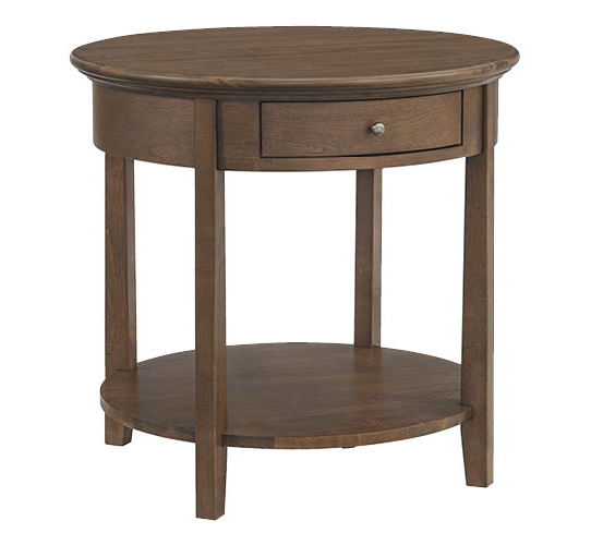 McKenzie Round End Table (26"D)