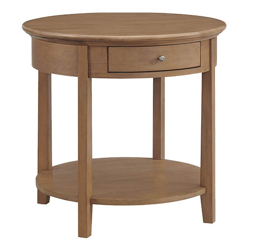 McKenzie Round End Table (26"D)