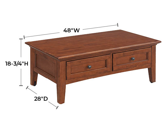 McKenzie Lift Top Coffee Table