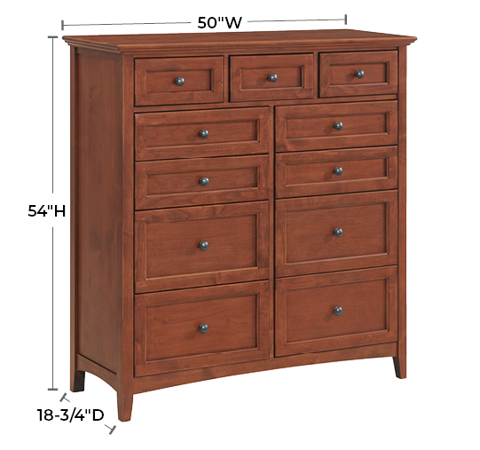 McKenzie 11‑Drawer Chest