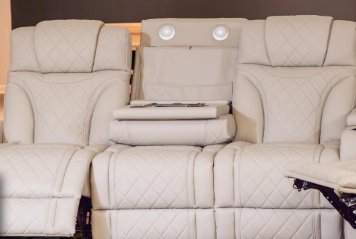 Theater Power Recliner Seating with Audio System