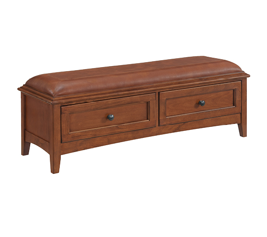McKenzie 2‑Drawer Bench
