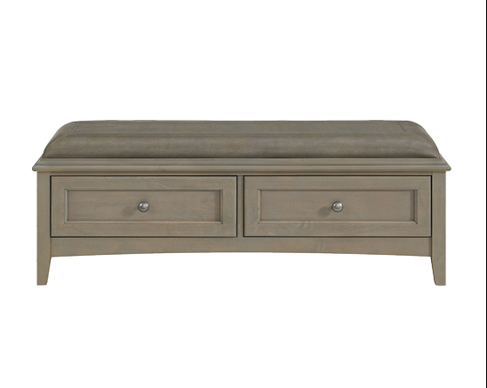 McKenzie 2‑Drawer Bench