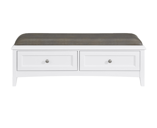 McKenzie 2‑Drawer Bench