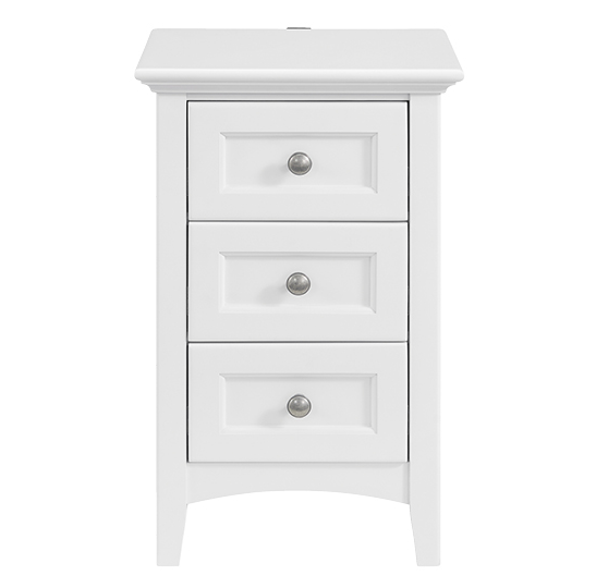 McKenzie Small 3‑Drawer Nightstand