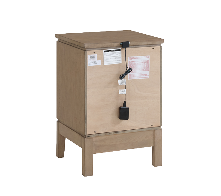 Bailey Small 2-Drawer Nightstand