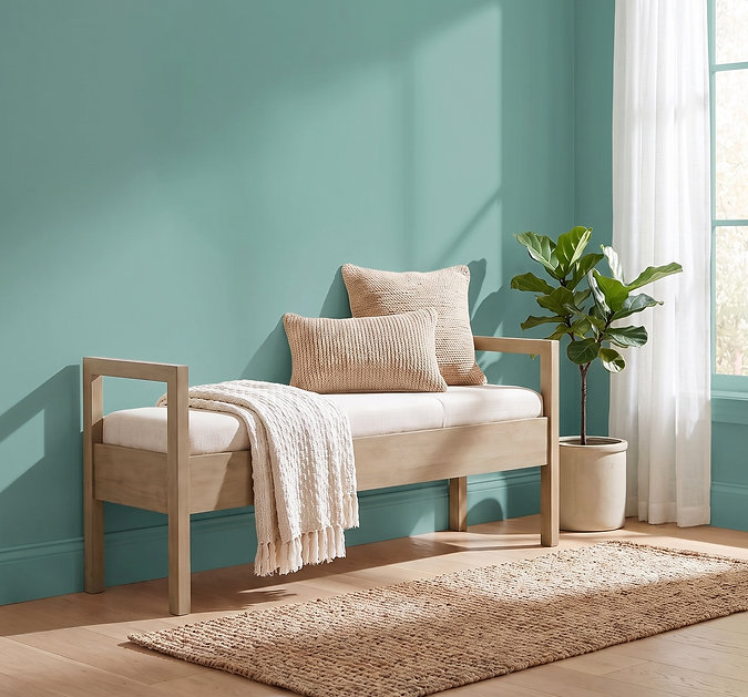 Bailey Upholstered Arm Bench