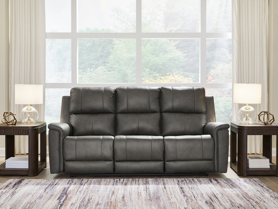 Bleckley Power Reclining Sofa - Barr’s Furniture (Riverside CA)